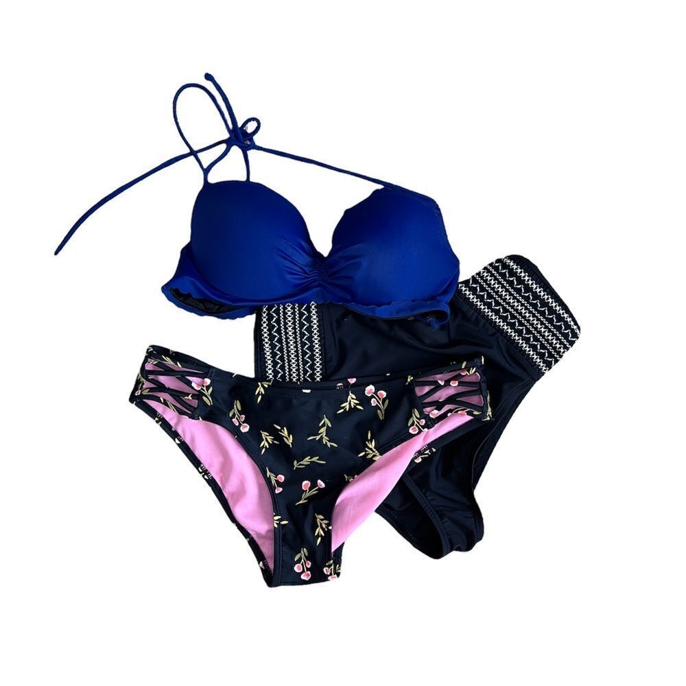 Victoria Secret, Xhilaration & Kona Sol Swimsuit Bikini bundle